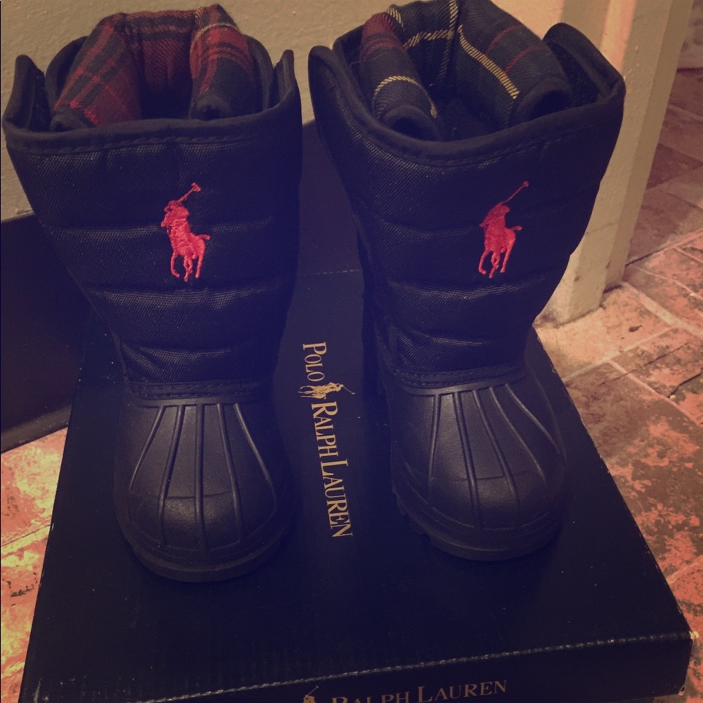 Polo Ralph Lauren snow boots for toddlers (unisex)
